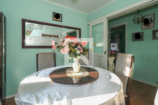 Sala de Jantar de apartamento para alugar com 2 quartos, 60m² em Humaitá, Porto Alegre