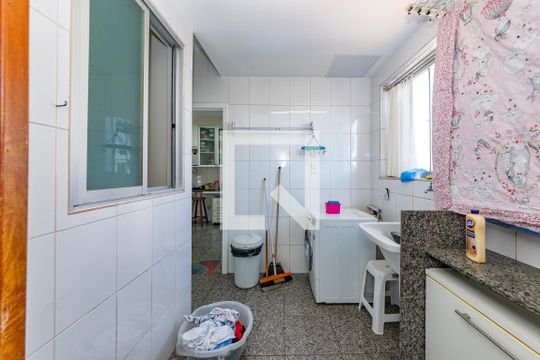 Área de Serviço de apartamento à venda com 5 quartos, 300m² em Buritis, Belo Horizonte