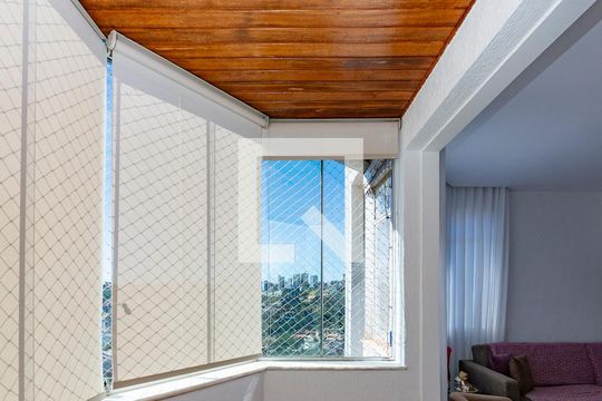 Varanda da Sala de apartamento à venda com 5 quartos, 300m² em Buritis, Belo Horizonte