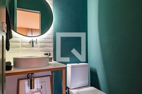 Lavabo de apartamento à venda com 1 quarto, 85m² em Pinheiros, São Paulo