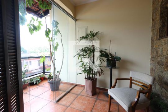 Varanda da Suíte de casa à venda com 3 quartos, 446m² em Parque Luis Mucciolo, São Paulo