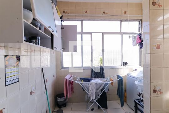 Área de Serviço de apartamento à venda com 2 quartos, 60m² em Todos Os Santos, Rio de Janeiro