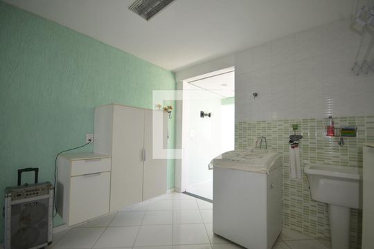 Área de Serviço de casa de condomínio à venda com 3 quartos, 400m² em Campo Grande, Rio de Janeiro