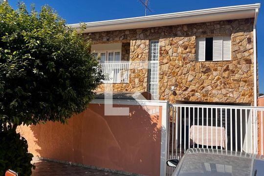 Fachada de casa para alugar com 3 quartos, 196m² em Jardim Santa Genebra Ii (barao Geraldo), Campinas