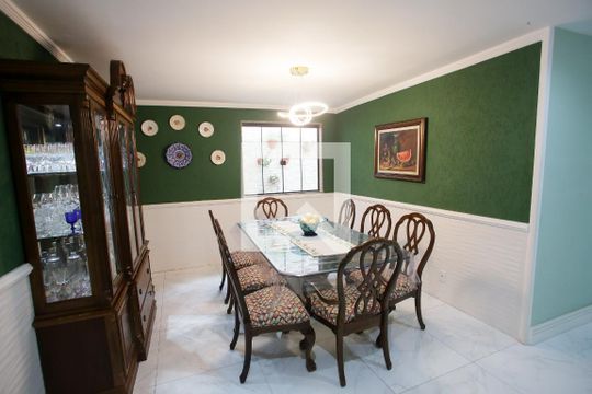 Sala de jantar de casa à venda com 5 quartos, 439m² em Jacarepaguá, Rio de Janeiro