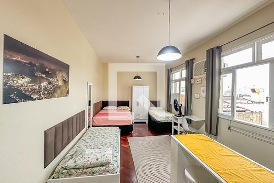 Studio de apartamento para alugar com 1 quarto, 32m² em Lapa, Rio de Janeiro
