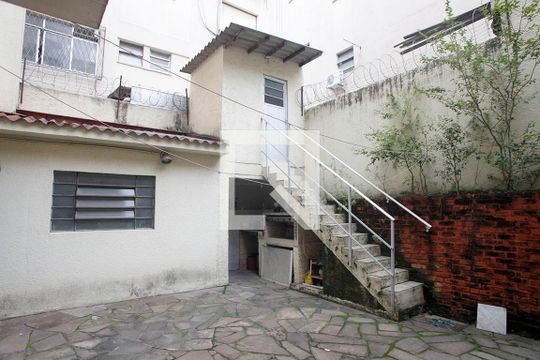 Área Comum - Pátio com Churrasqueira de apartamento à venda com 3 quartos, 155m² em Farroupilha, Porto Alegre