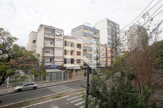 Sala de Estar Vista de apartamento à venda com 3 quartos, 155m² em Farroupilha, Porto Alegre