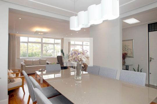 Sala de Jantar de apartamento à venda com 3 quartos, 155m² em Farroupilha, Porto Alegre
