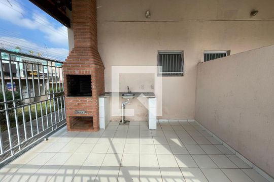 Área comum - Churrasqueira de apartamento para alugar com 2 quartos, 53m² em Jardim Monte Cristo, Suzano
