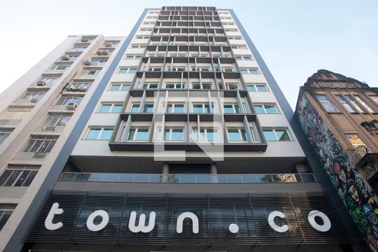 Fachada de kitnet/studio à venda com 1 quarto, 28m² em Centro Histórico, Porto Alegre