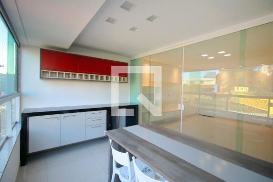Varanda da Sala de apartamento para alugar com 4 quartos, 127m² em Buritis, Belo Horizonte
