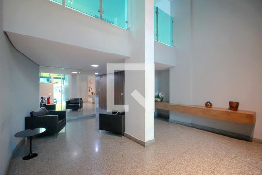 Área comum - Hall de apartamento para alugar com 4 quartos, 127m² em Buritis, Belo Horizonte