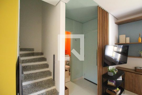 Sala - Entrada de casa de condomínio à venda com 4 quartos, 140m² em Freguesia (jacarepaguá), Rio de Janeiro