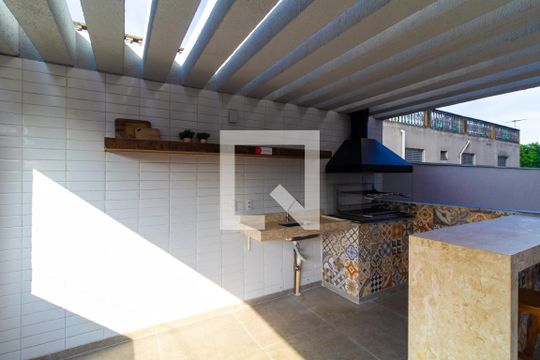 Área comum - Churrasqueira de apartamento à venda com 1 quarto, 59m² em Vila Santa Clara, São Paulo