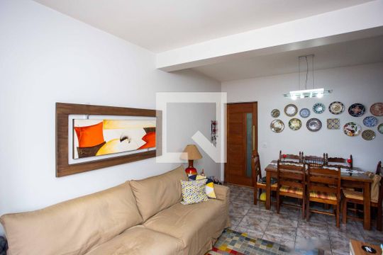 Sala de TV de apartamento à venda com 3 quartos, 110m² em Centro, Diadema