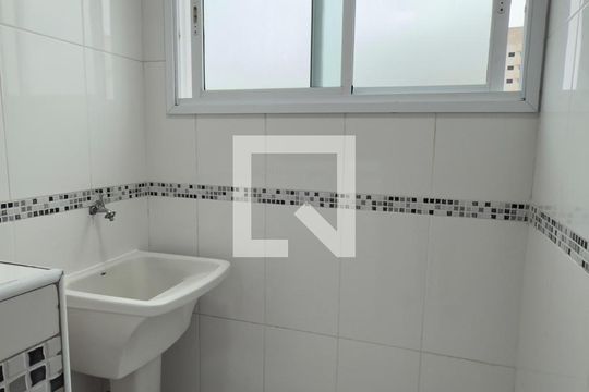 Área de Serviço de apartamento para alugar com 1 quarto, 49m² em Nova Mirim, Praia Grande