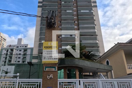 Fachada de apartamento para alugar com 2 quartos, 78m² em Ponta da Praia, Santos