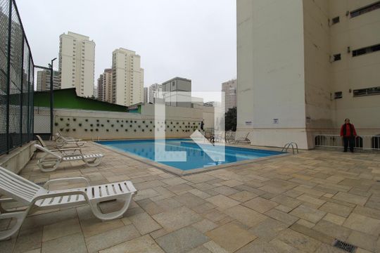 Área Comum - Piscina de apartamento à venda com 2 quartos, 80m² em Indianópolis, São Paulo