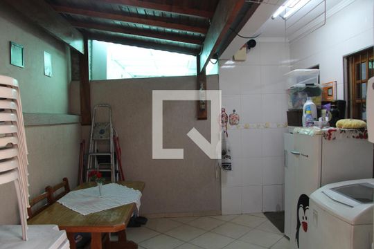 Área de Serviço e Churrasqueira de casa à venda com 3 quartos, 125m² em Jardim Monte Carmelo, Guarulhos