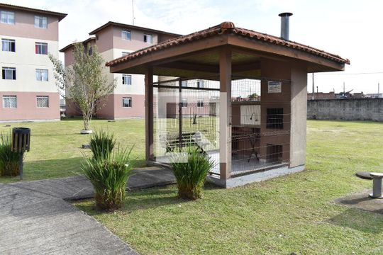 Área comum - Churrasqueira de apartamento para alugar com 2 quartos, 46m² em Guatupê, São José dos Pinhais