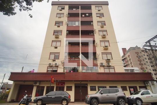 Fachada de apartamento à venda com 1 quarto, 48m² em Centro, São Leopoldo