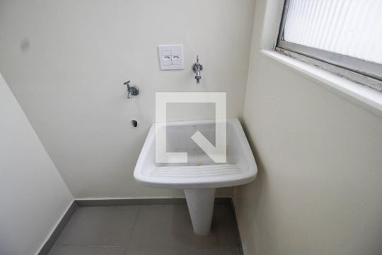 Área de serviço de apartamento para alugar com 2 quartos, 55m² em Parque Mandaqui, São Paulo