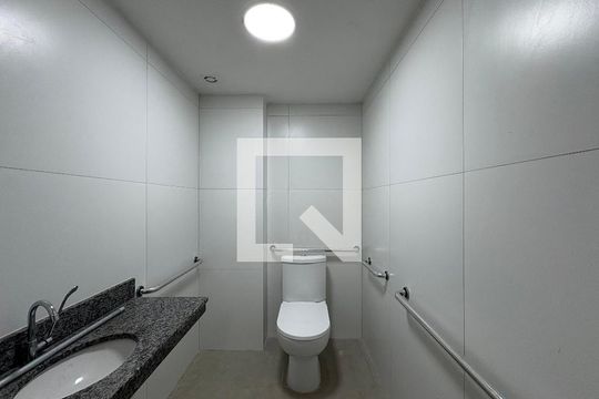 Área comum de kitnet/studio para alugar com 1 quarto, 21m² em Vila Sao Pedro, Santo André