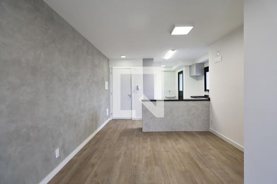 Sala de apartamento para alugar com 2 quartos, 64m² em Parque das Nações, Santo André