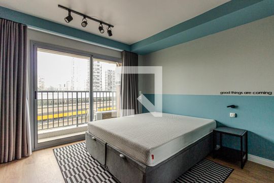Studio de kitnet/studio para alugar com 1 quarto, 24m² em Vila Cordeiro, São Paulo