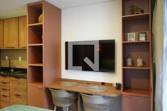 Studio  de kitnet/studio para alugar com 1 quarto, 25m² em Vila Regente Feijó, São Paulo