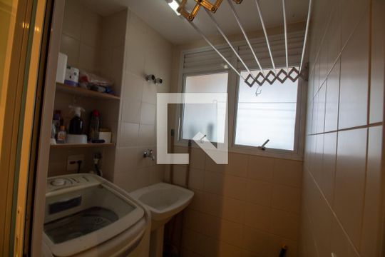Área de Serviço de kitnet/studio para alugar com 1 quarto, 47m² em Cidade Monções, São Paulo