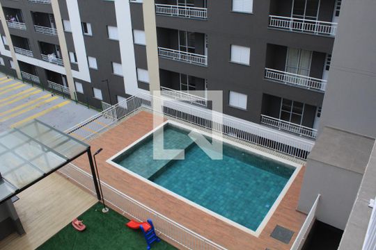 Área comum - Piscina de apartamento para alugar com 2 quartos, 58m² em Jardim Belizário, Cotia