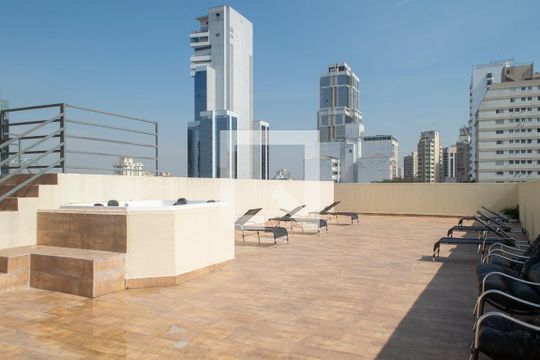 Área comum - Piscina de kitnet/studio à venda com 1 quarto, 24m² em Santana, São Paulo