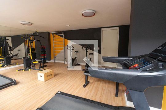 Área comum - Academia de apartamento para alugar com 2 quartos, 31m² em Vila Santa Clara, São Paulo