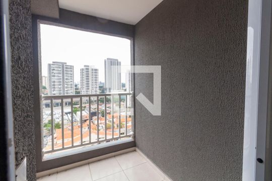 Varanda da Sala de apartamento para alugar com 2 quartos, 31m² em Vila Santa Clara, São Paulo