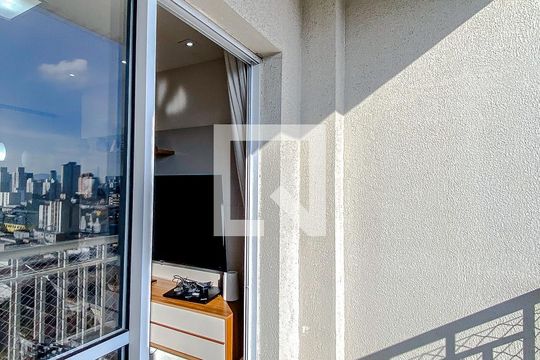Varanda da Sala de apartamento à venda com 2 quartos, 55m² em Mooca, São Paulo