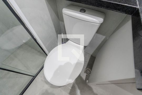 Banheiro de kitnet/studio à venda com 1 quarto, 23m² em Centro Histórico de São Paulo, São Paulo