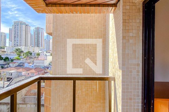 Varanda da Suíte de apartamento à venda com 3 quartos, 137m² em Vila Regente Feijó, São Paulo