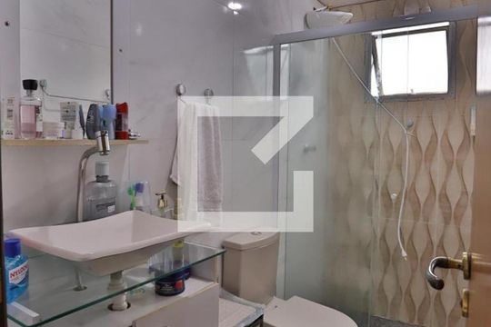 Banheiro Social de apartamento à venda com 2 quartos, 60m² em Parque da Mooca, São Paulo