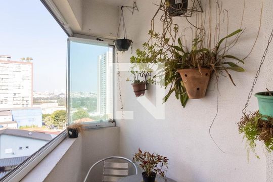 Varanda de apartamento à venda com 2 quartos, 6640m² em Vila Augusta, Guarulhos