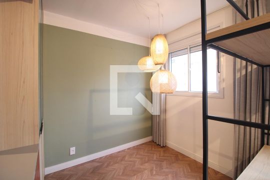 Sala de apartamento para alugar com 1 quarto, 34m² em Campo Grande, São Paulo