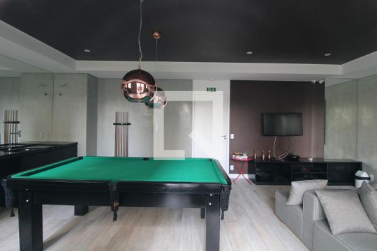 Área comum de apartamento para alugar com 1 quarto, 34m² em Campo Grande, São Paulo