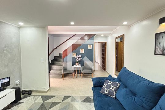 Sala de casa à venda com 3 quartos, 200m² em Jardim Ana Maria, Santo André