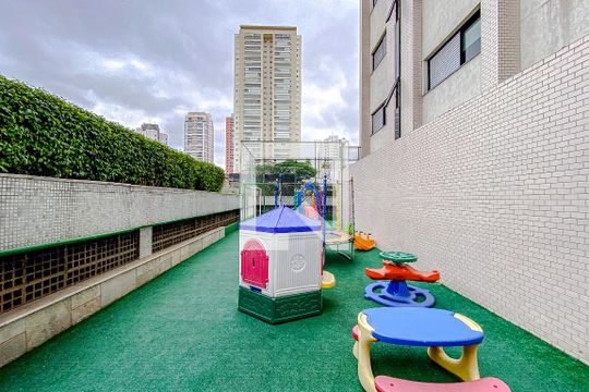 Área comum - Playground de apartamento à venda com 3 quartos, 138m² em Jardim Analia Franco, São Paulo