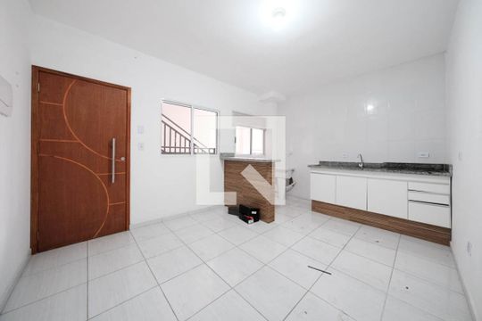 Sala/Cozinha de apartamento à venda com 1 quarto, 32m² em Jardim Coimbra, São Paulo