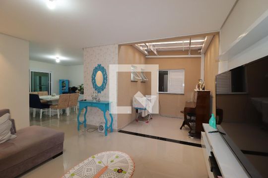 Sala de apartamento à venda com 4 quartos, 135m² em Jardim Paraiso, Santo André
