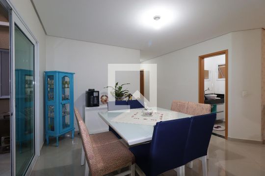 Sala de Jantar de apartamento à venda com 4 quartos, 135m² em Jardim Paraiso, Santo André
