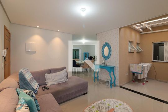 Sala de apartamento à venda com 4 quartos, 135m² em Jardim Paraiso, Santo André