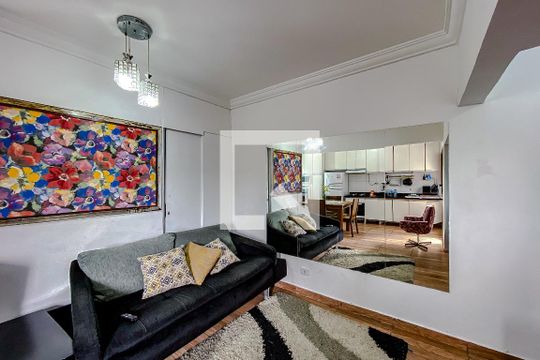 Sala de apartamento à venda com 2 quartos, 70m² em Brás, São Paulo